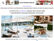 Tablet Screenshot of luxus-wellness-hotel.de